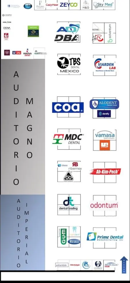 Plano de distribución IDENTALEX